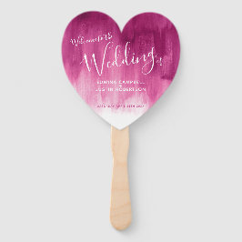 Weddenschap met abstracte supporters voor modern k handwaaier