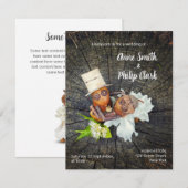 Weddenschap met Acorn elves Kaart (Voorkant / Achterkant)