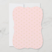 Weddenschap met de marine Gold Bridal Shower Kaart (Achterkant)