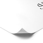 Weddenschap met een paar vingerafdrukken poster (Hoek)