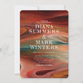 Weddenschap met gekleurde zanddruk kaart (Voorkant)