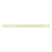 Weddenschap met Kerstmis Gold White Stripes Gift W Satijnen Lint (Voorkant)