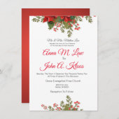 Weddenschap met Kerstmis Kaart (Voorkant / Achterkant)