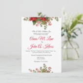 Weddenschap met Kerstmis Kaart (Staand voorkant)