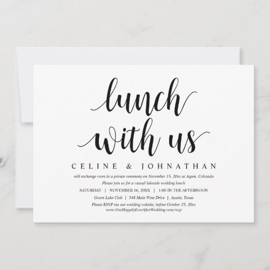 Weddenschap met ons, Passen getrouwd Kaart (Voorkant)