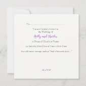 Weddenschap met pastel Hearts Pattern Kaart (Achterkant)