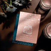 Weddenschap met Roos Gold Foil Kaart