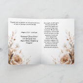 Weddenschap met stijl en elegantie kaart (Binnen)