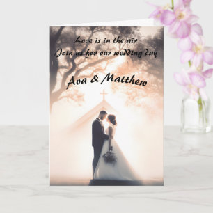 Weddenschap met stijl en elegantie kaart