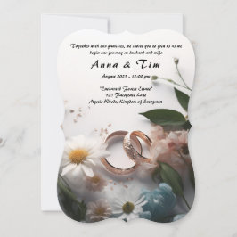 Weddenschap met stijl en elegantie kaart