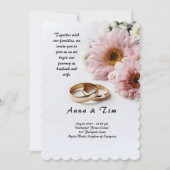 Weddenschap met stijl en elegantie kaart (Voorkant)