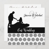 Weddenschap met weddenschap door een paar Damask W Kaart (Voorkant / Achterkant)