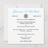 Weddenschap met weddenschap door een paar Damask W Kaart (Achterkant)