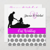 Weddenschap met weddenschap door een paar Damask W Kaart (Voorkant / Achterkant)