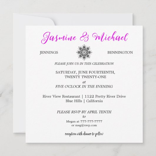 Weddenschap met weddenschap door een paar Damask W Kaart (Achterkant)