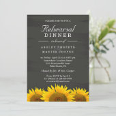 Weddenschap met zonnige zonnebloemen kaart (Staand voorkant)