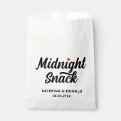 Weddenschap Midnight Snack Bedankzakje (Voorkant)