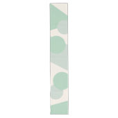 Weddenschap Mint Green Table Runner Lange Tafelloper (Voorkant)