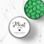 Weddenschap Mint Ronde Sticker