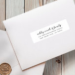 Weddenschap Moderne Elegant Chic Guest Namen en ad Sticker<br><div class="desc">Bestaat uit eenvoudige sans serif en playful manuscripttypografie. Deze elementen zijn eenvoudig,  elegant en modern. Dit heeft 30 kleinere stickers in een vel. Dit is ontworpen door White Paper Birch Co. exclusief voor Zazzle. Hier te vinden op: http://www.zazzle.com/store/whitepaperbirch</div>