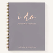 Weddenschap | Moderne minimumeigenplannen Notitieboek (Voorkant)