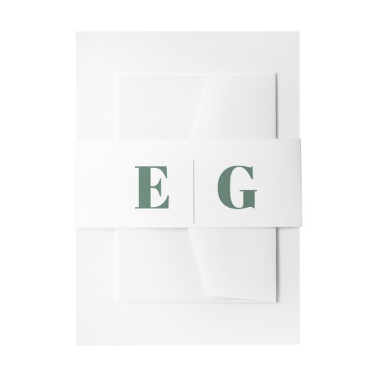 Weddenschap - Moderne uitnodiging voor huwelijk Uitnodigingen Wikkel (Voorkant Voorbeeld)