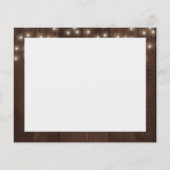 Weddenschap moderne vrijgezellenfeest advieskaart (Achterkant)