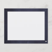 Weddenschap moderne vrijgezellenfeest advieskaart (Achterkant)