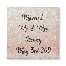 Weddenschap Monogram Sjabloon roze