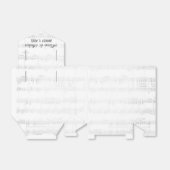 Weddenschap Muziek Bedankdoosjes (Uitgevouwen)