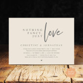 Weddenschap, niets Fancy, gewoon liefde Kaart