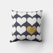 Weddenschap Nieuwe Jubileum Gift Pillow Kussen (Achterkant)