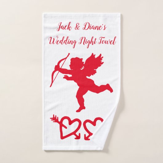 Weddenschap Night Honeymoon schoonmaken Handdoek (Handdoek)