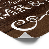 Weddenschap - Nou wil een trouwe bruiloft Poster (Hoek)