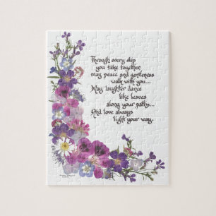 Weddenschap of Verloving Gift Legpuzzel