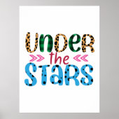 Weddenschap onder de ster poster (Voorkant)
