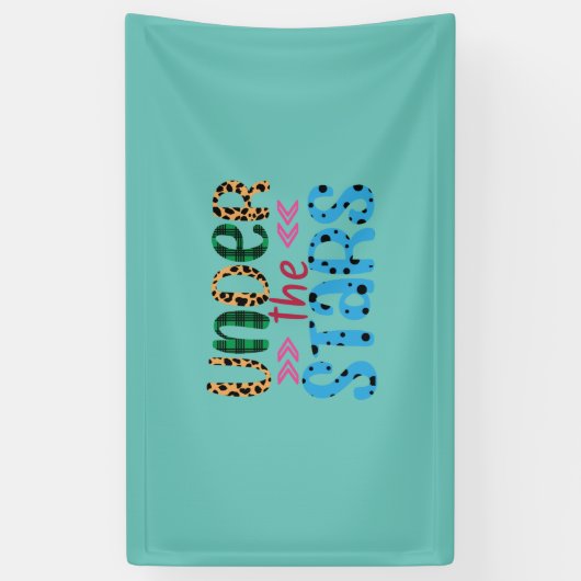 Weddenschap onder de ster spandoek (Verticaal)