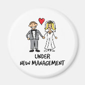 Weddenschap - onder nieuw beheer magneet (Voorkant)