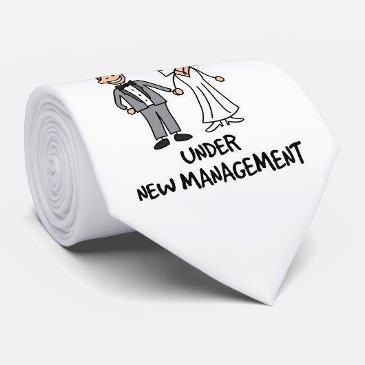 Weddenschap - onder nieuw beheer stropdas (Opgerold)