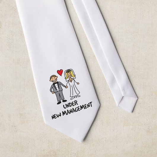 Weddenschap - onder nieuw beheer stropdas