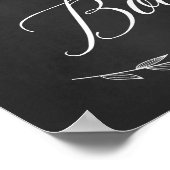 Weddenschap - Onderteken ons bord van het bord van Poster (Hoek)