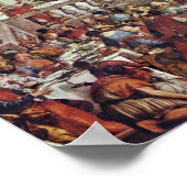 Weddenschap op Cana door Veronese Paolo (beste kwa Poster (Hoek)