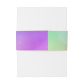 Weddenschap op gradiëntregenboog uitnodigingen wikkel (Achterkant Voorbeeld)