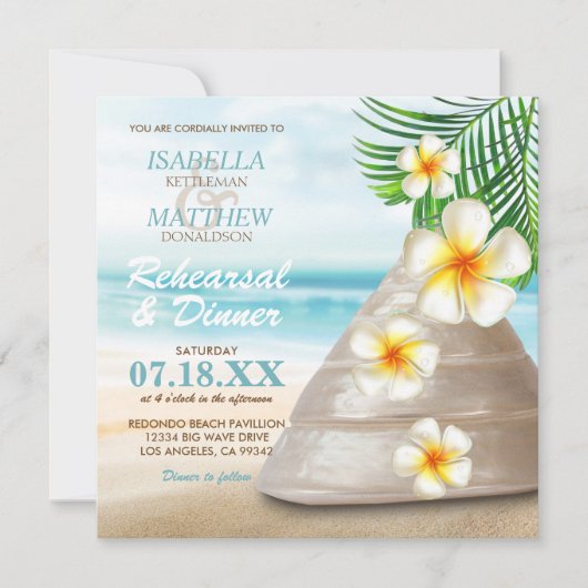 Weddenschap op het strand | repetitief diner kaart (Voorkant)