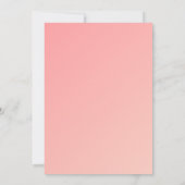 Weddenschap op roze Vrijgezellenfeest Kaart (Achterkant)