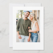 Weddenschap Opslaan Datum 2 Foto achterzijde Eigen Save The Date (Achterkant)