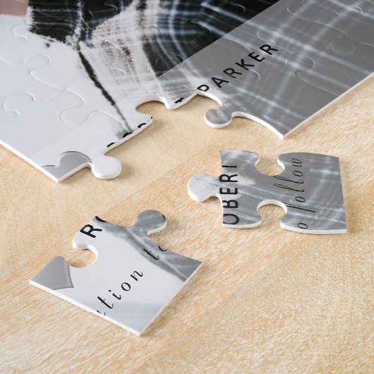 Weddenschap Opslaan Datum uitnodiging Legpuzzel (Zijkant)