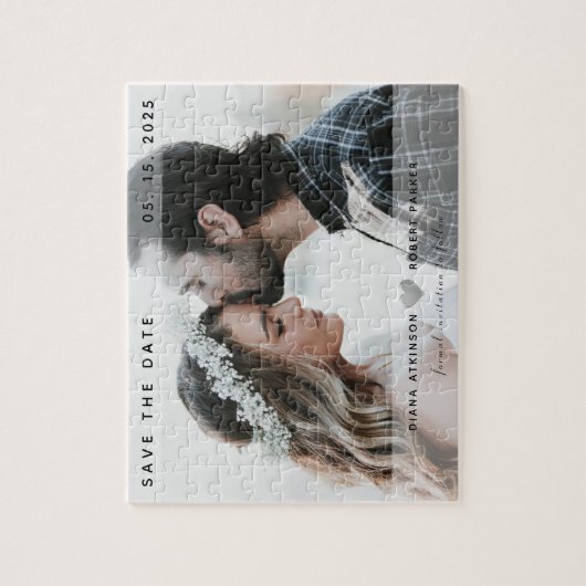 Weddenschap Opslaan Datum uitnodiging Legpuzzel (Verticaal)