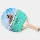 Weddenschap Opslaan Datum uitnodiging Tafeltennisbatje (Zijkant)