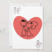 Weddenschap over bruiloften kaart (Achterkant)